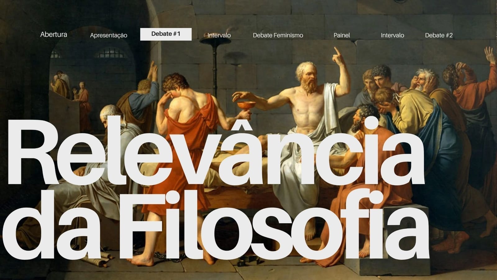 Debate 1 · Relevância da Filosofia