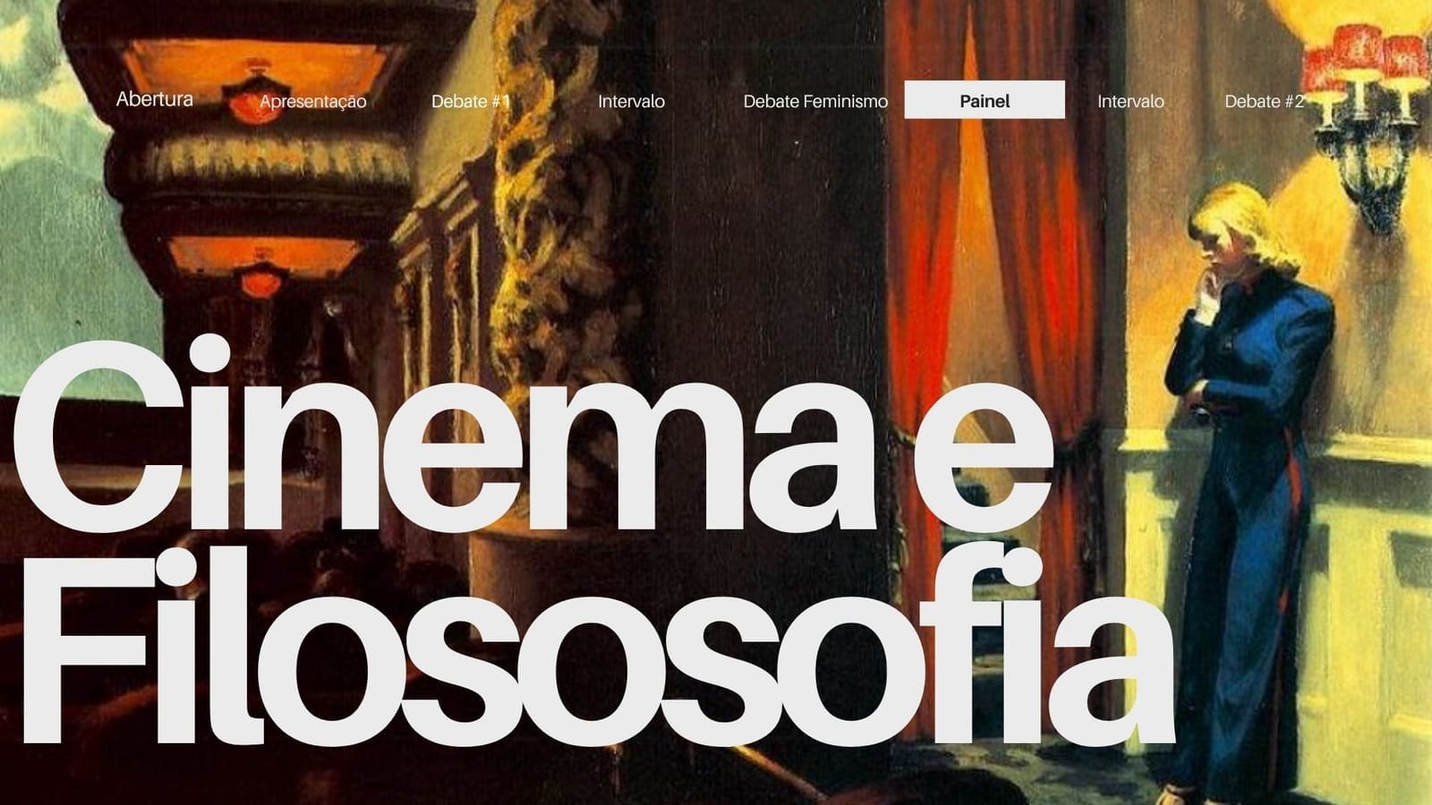 Painel · Cinema e Filosofia